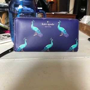 Kate Spade Lacey Wallet. Peacock